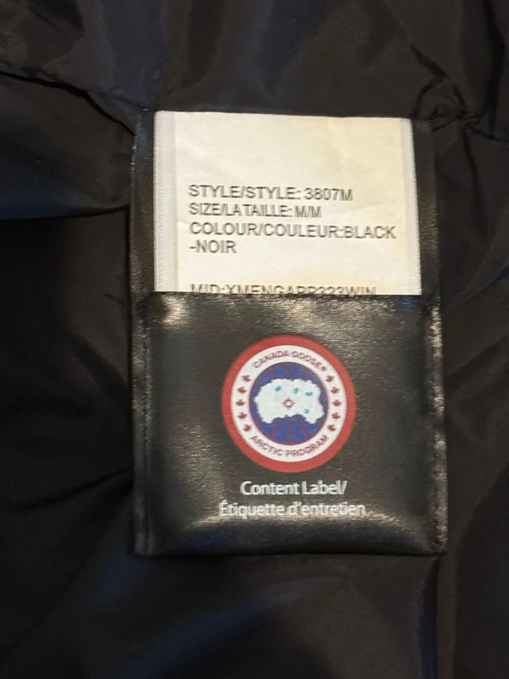 Canada Goose Woolford Black Medium